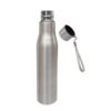 Acc002_IMAGE 2 Premium 750ml Steel Water Bottle – Single-Wall, Leak-Proof for Travel with Strap (Silver)