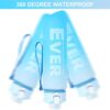 Acc003_IMAGE 3 Unbreakable Tritan Sports Water Bottle with Straw - 1000ml, Blue