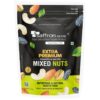 Roasted & Salted Extra Premium Mixed Nuts | Nutritious & Natural Health Food | Almonds, Cashews, Pistachios & Black Raisins | 200gm (Pack of 1)