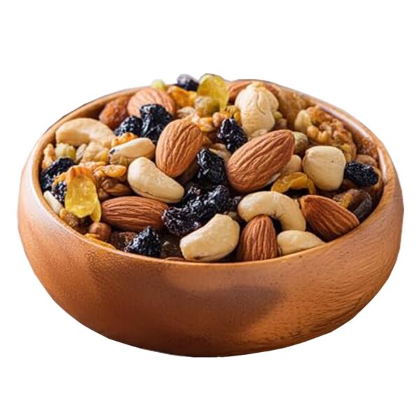 Roasted & Salted Extra Premium Mixed Nuts | Nutritious & Natural Health Food | Almonds, Cashews, Pistachios & Black Raisins | 200gm (Pack of 1)