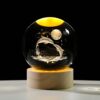 Gif011_IMAGE 1 3D Creative Visualization Lamp, LED Night Light with Wooden Base, Decorative Globe Display