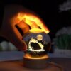 Gif011_IMAGE 4 3D Creative Visualization Lamp, LED Night Light with Wooden Base, Decorative Globe Display