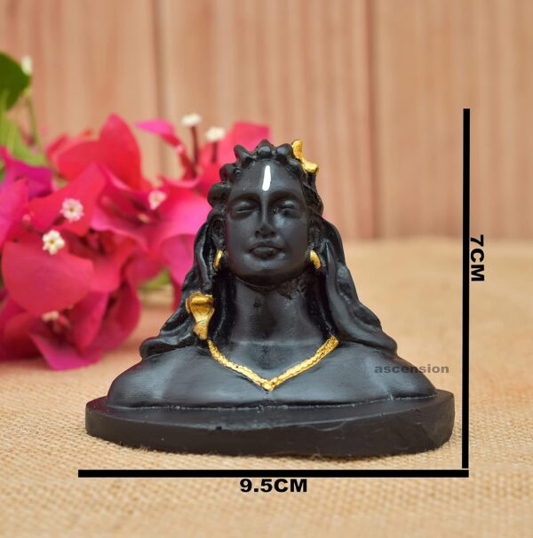 Gif015_IMAGE 4 Adiyogi Idol for Car Dashboard Pooja Room Adiyogi Shiva Statue for Diwali Decoration Adiyogi Idol for Pooja Room & Home Office Decor