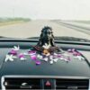 Gif017_IMAGE 2 Handicrafts Villa 13cm Black Adiyogi Shiva Statue for Car Dashboard, Pooja & Gift | Mahadev Murti Idol, Shankara for Home & Office Décor