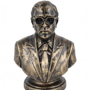 Dr. B. R. Ambedkar Copper Statue, Antique Bronze Finish, 3.5x5 Inch, Home Decor Office Desk Study Table Car Dashboard Gift