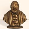 Gif024_IMAGE 1 Kalaignar Car Dashboard Idol – 3 Inch Antique Bronze | Mini Kalaignar Statue for Car Interior Decor | Inspirational Showpiece for Home & Office | Decorative Gift (Antique Bronze)