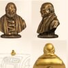 Gif024_IMAGE 3 Kalaignar Car Dashboard Idol – 3 Inch Antique Bronze | Mini Kalaignar Statue for Car Interior Decor | Inspirational Showpiece for Home & Office | Decorative Gift (Antique Bronze)