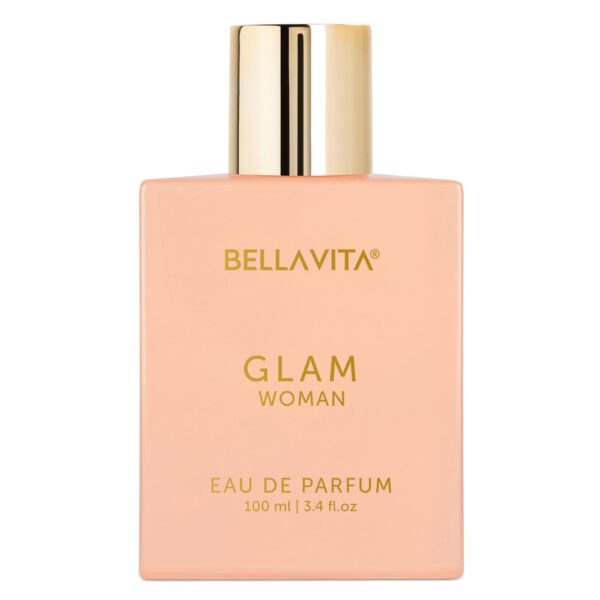 Per004_IMAGE 1 Bella Vita Luxury GLAM | Long Lasting Perfume for Woman | EDP 100ml | African Orange, Jasmine & Patchouli | Floral, Fruity, Woody Premium Fragrance for Women