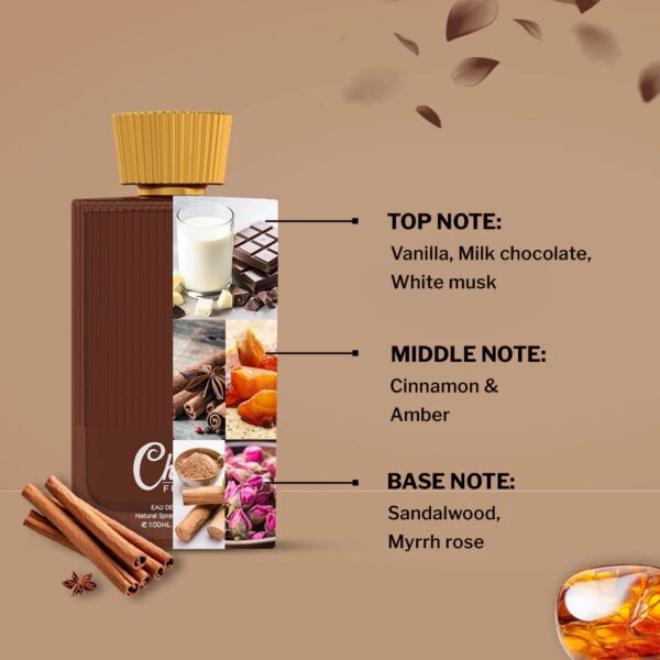 Choco fusion - 100ml Eau de Parfum (EDP) | Gourmand Amber / Floral ResinousUnisex