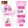 Toy005_IMAGE 5 Doctor Set with Light and Sound. Electric Doctor Set for Kids. Doctor kit Toy for Kids. (Pink)