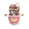 Toy006_IMAGE 6 Kids Kitchen Set Suitcase Toy for Girls (3–6 Years) | Pretend Play Cooking Utensils with Aircraft Storage Case | Mini Chef Role Play Kitchen Toy Set with Portable Carry Box – Pink (Pack of 1)