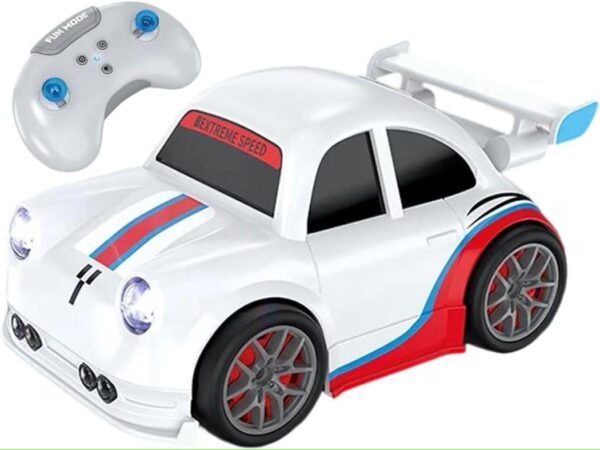 Smart RC Drift Racing Car with Gesture Control | 4WD High-Speed Remote Control Toy Car with LED Lights, Follow Me & Escape Mode | Rechargeable Mini Stunt RC Car for Kids (RC Drift Racing Car)
