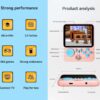 Toy019_IMAGE 3 G7 Handheld Game Console (666 Games in 1) 3.5 Inch HD Color Screen Gaming Device , Rechargeable, TV Output, Classic Video Games for Kids & Adults (Multicolour)