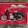 1/15 Royal Scale Model Enfield Motorcycle Toy – Pull Back Action, Detailed Miniature Replica for Collectors and Enthusiasts Bullet Bike Detacheble Parts
