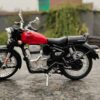 1/15 Royal Scale Model Enfield Motorcycle Toy – Pull Back Action, Detailed Miniature Replica for Collectors and Enthusiasts Bullet Bike Detacheble Parts