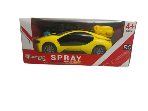 Remote-Controlled Spray Car with Rechargeable Battery – Ultimate Fun & Convenience!