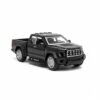 Die-Cast Metal 4x4 Pickup Truck Toy Car, Pull-Back Action, Opening Side Doors, Kids Vehicle & Collectible Model