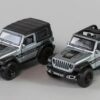 Toy029_IMAGE 3 Metal 4x4 Thar Jeep Wrangler Toy Car 1:32 Die-cast Pull Back (Grey Colour) (Grey)