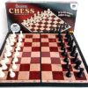 Brains Magnetic Chess Set with Folding Chess Board Educational Toys for Kids and Adults Board Game