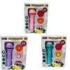 Toy037_IMAGE 4 Mini Projector Torch Toy with 3 Slides, 24 Patterns |Slide Flashlight Projector Torch for Kids | Sleeping Story Toys for Toddlers, Educational Learning of Toys,Space,Animal
