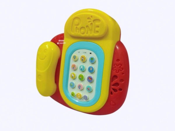 Musical Retro Phone Toys for Children's Simulation Phone Landline Baby Phone Mobile Musical Toys for Singing Old Phone Toys Telephone Toy for Kids. Small (Multi Colors)