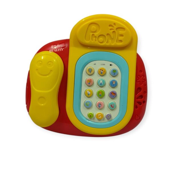 Musical Retro Phone Toys for Children's Simulation Phone Landline Baby Phone Mobile Musical Toys for Singing Old Phone Toys Telephone Toy for Kids. Small (Multi Colors)