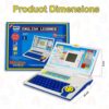 Toy039_IMAGE 5 Educational Laptop for Kids, with Mouse and Keyboard Control, 20 Fun Activities, Computer Games, Enhanced Skills, English Learner Notebook