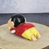 Shinchan Manual Clockwork Toy Anime 5CM Character Styling Crawling Flat Push Children's Toy Moving Birthday Gift Figure